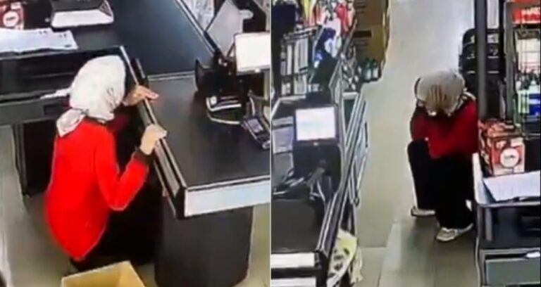 zincir market kasasinda yurek sizlatan anlar bWBEQAfg