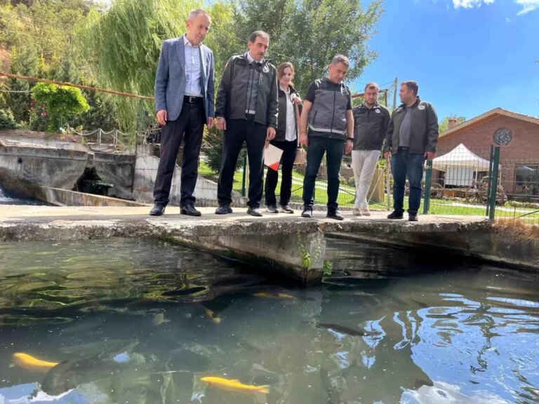 bilecikte alabalik tesisleri incelendi K75L8JnU