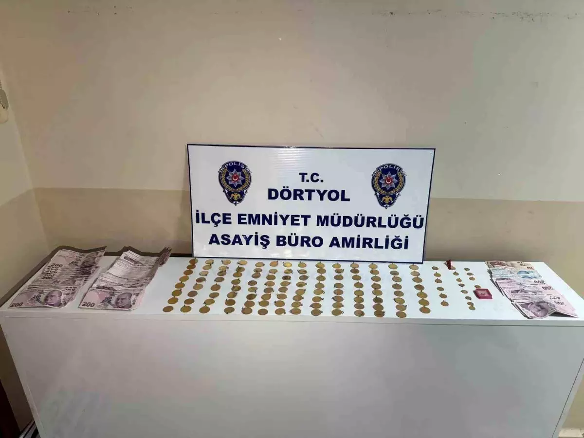 hatayda hirsizlik 5 milyon tl degerinde altin ele gecirildi rpB8We3H.jpg