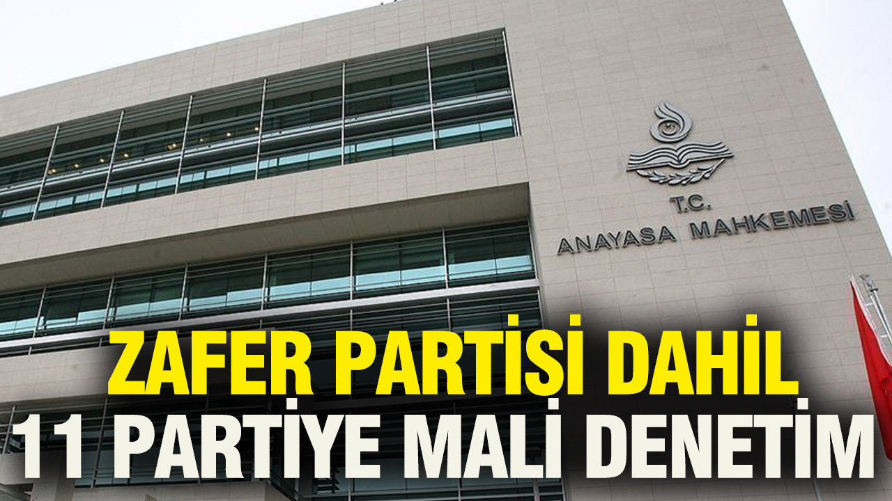 11 Siyasi Parti Üzerinde Mali Denetim Gerçekleşti